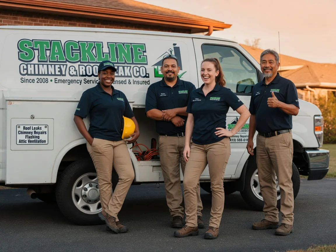 Chimney flashing repair company in Birmingham, IA